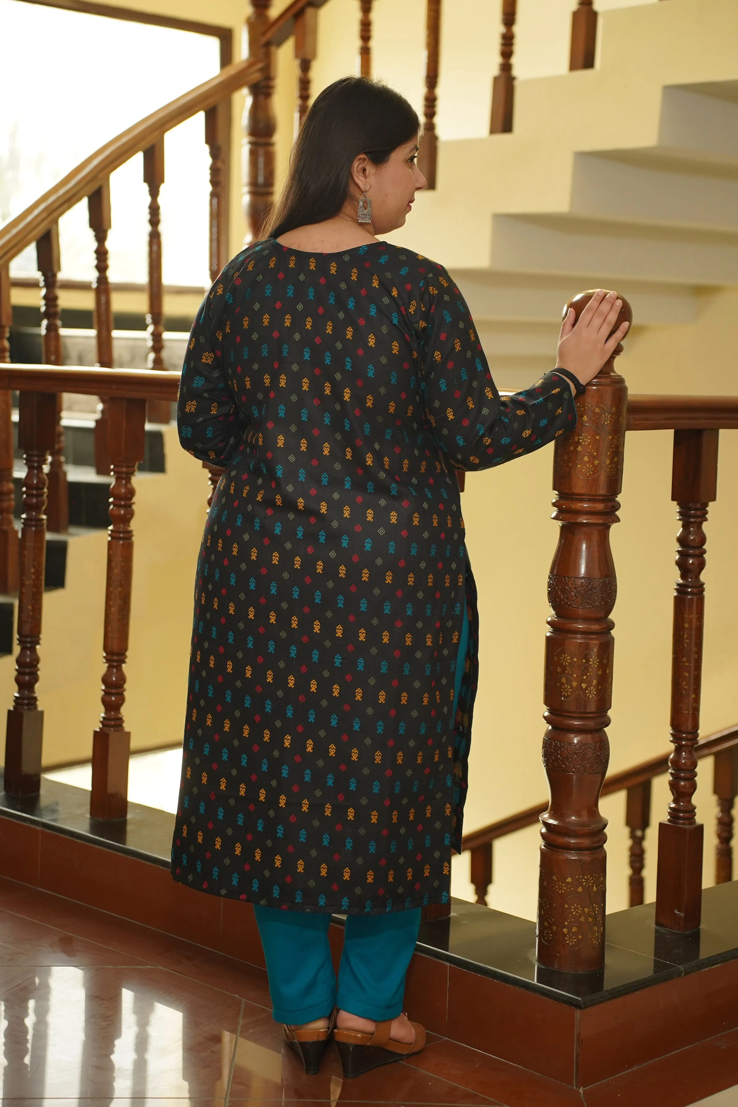 Twilight Threads Woollen Kurta Set