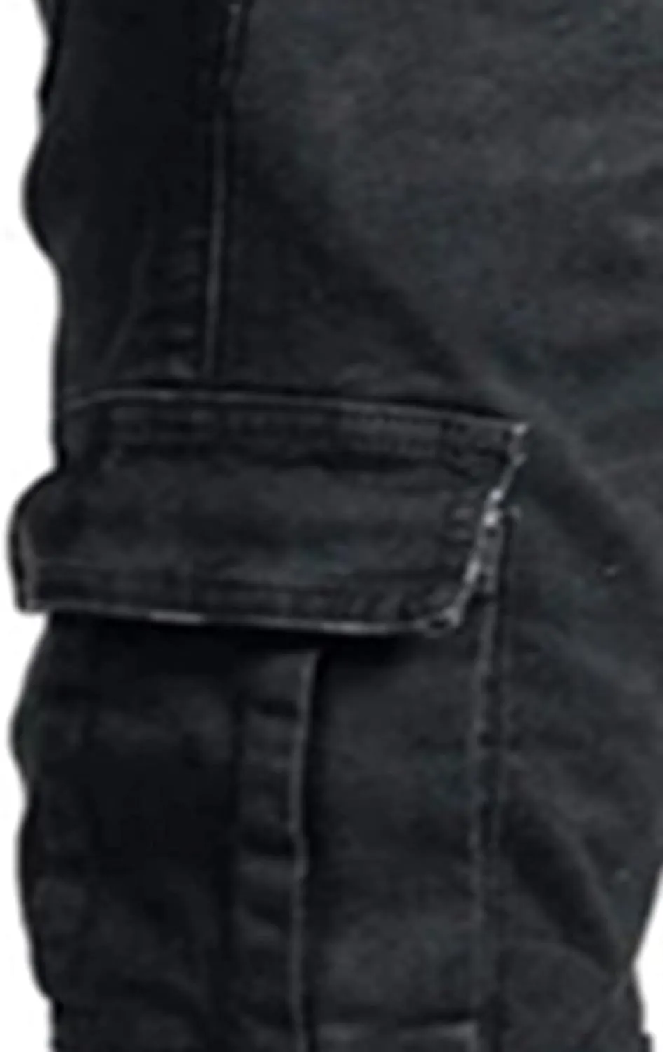 Uillui Mens Slim Fit Jeans 7 Pockets Stretch Ripped Skinny Jeans Moto Biker Washed Denim Distressed Straight Leg Jeans Pants