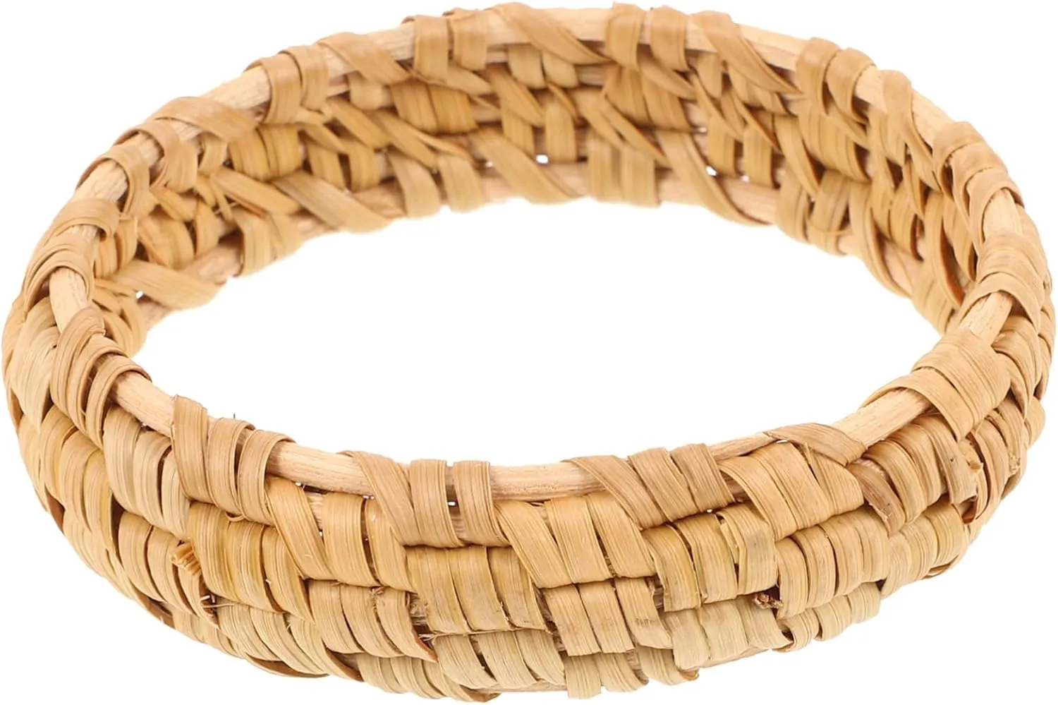 Unique Rattan Straw Bracelet Braided Ethnic Bangles Woven for Women Stylish Woven Bangle Bracelet for Birthday Wedding