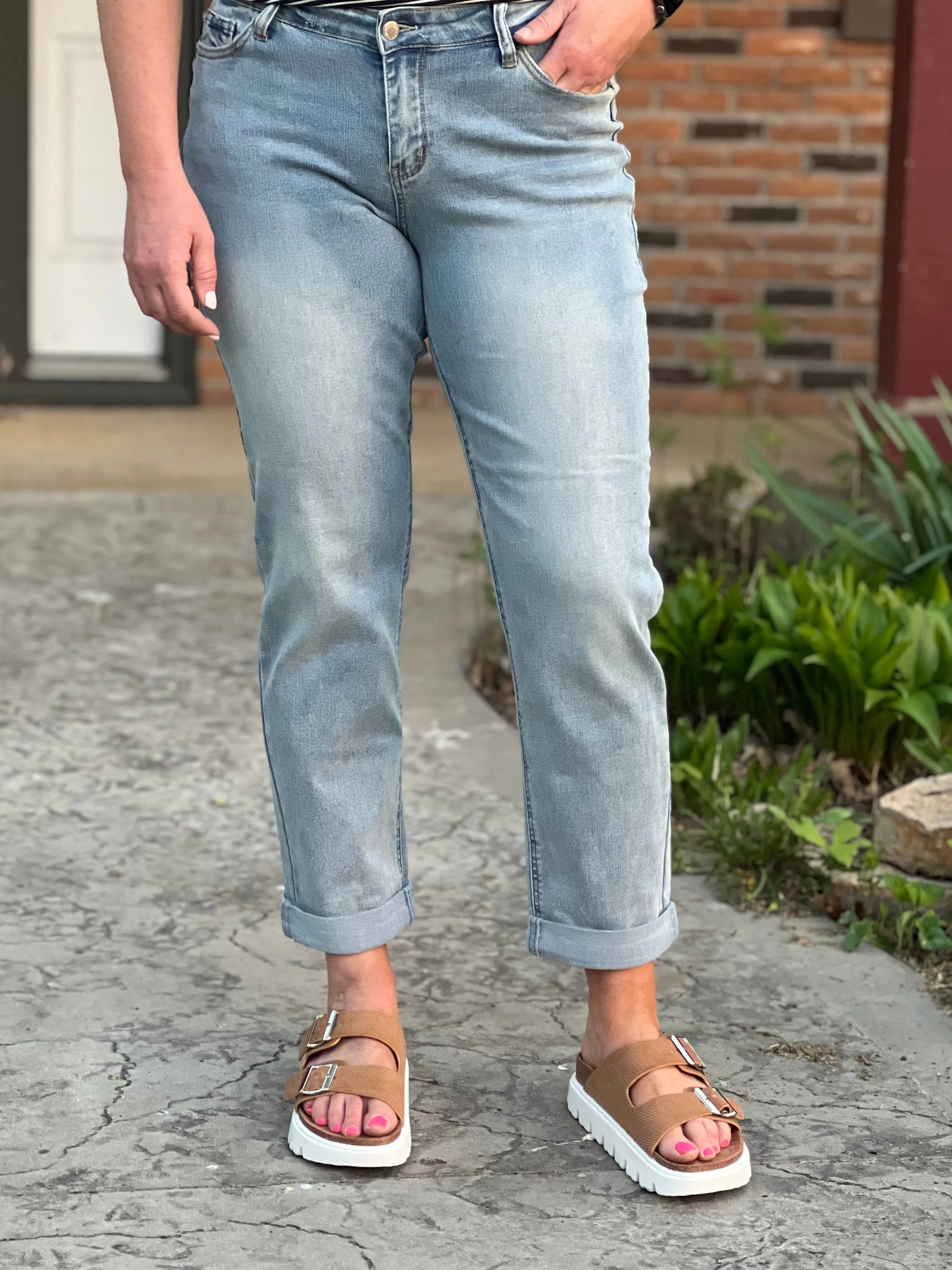 Vibe Check Boyfriend Jeans by Judy Blue