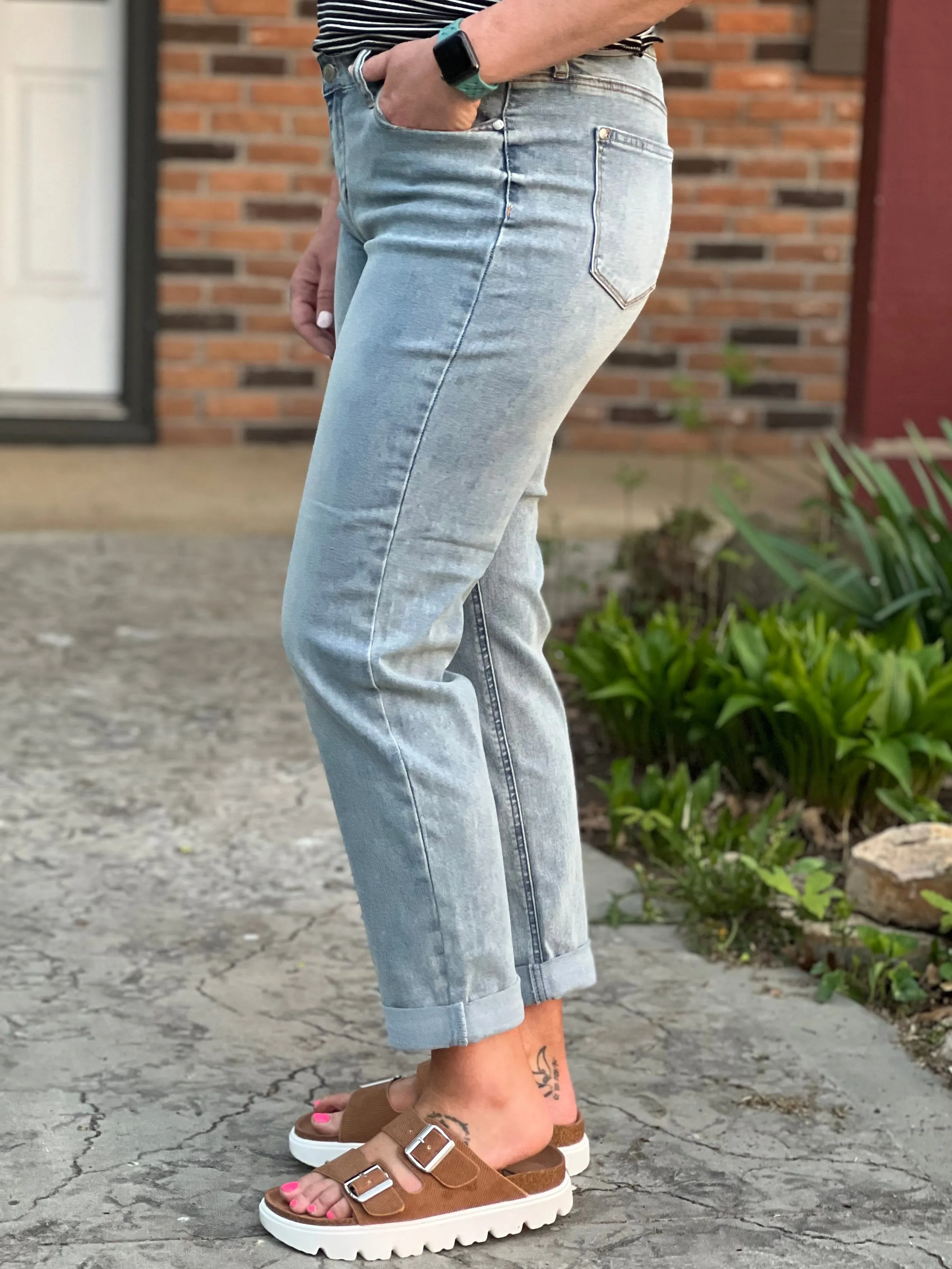 Vibe Check Boyfriend Jeans by Judy Blue