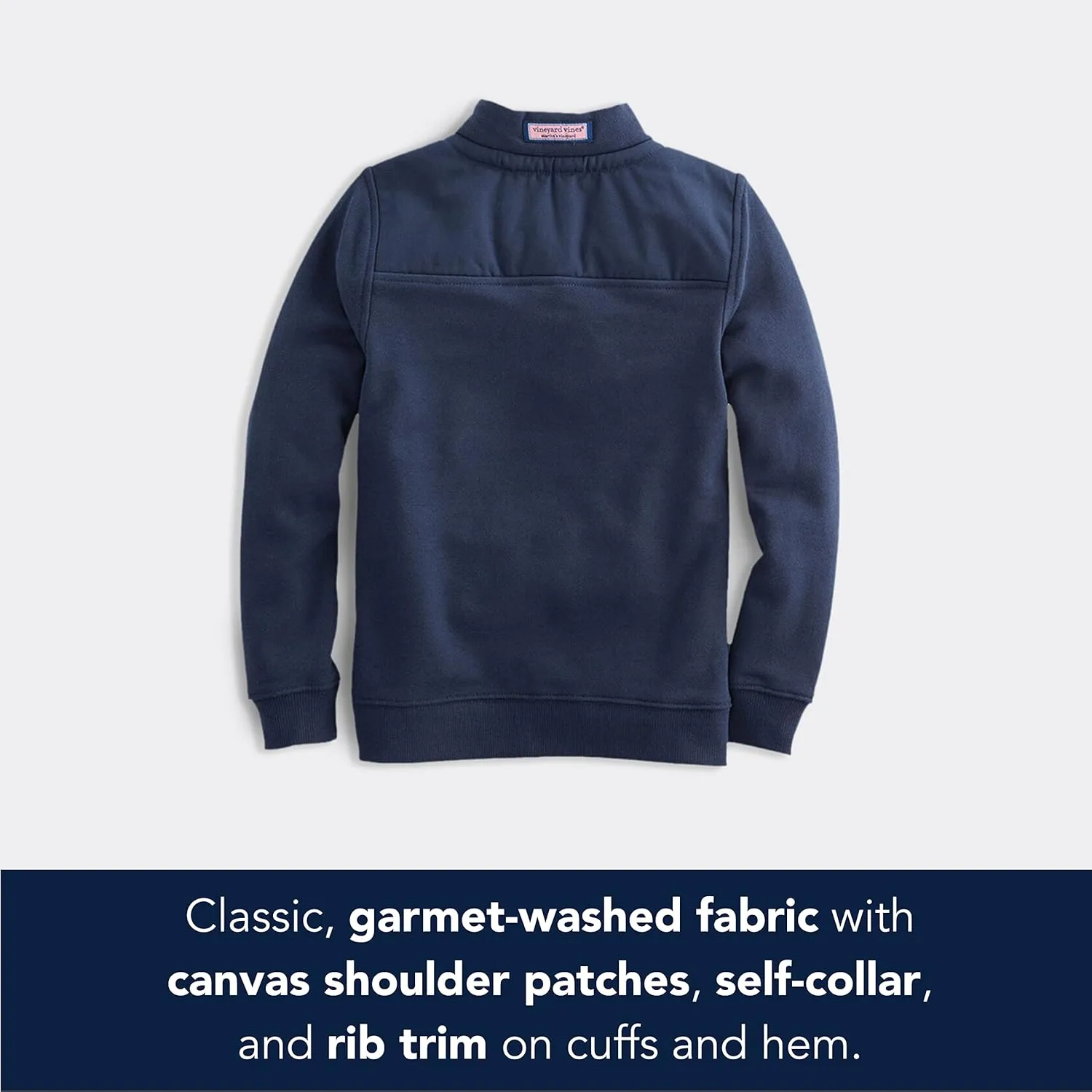 vineyard vines Boys' Shep Shirt Half-Zip Pullover