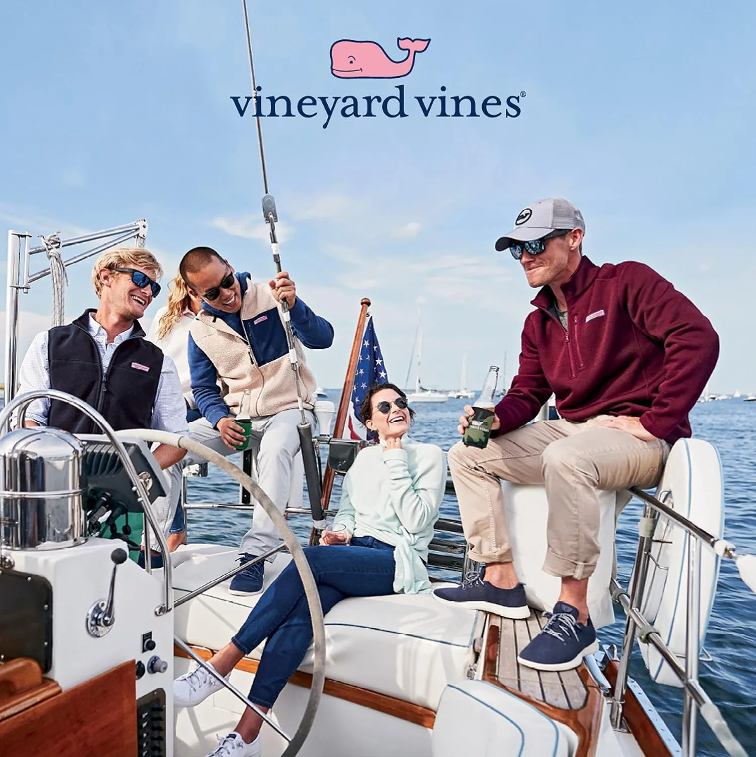 vineyard vines Boys' Shep Shirt Half-Zip Pullover