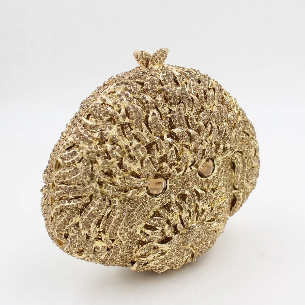 Women Evening-Bag Chain Rhinestone Luxury Ladies Clutch-Purse Wedding-Handbag