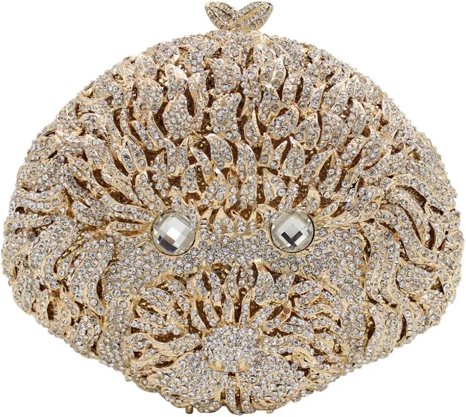 Women Evening-Bag Chain Rhinestone Luxury Ladies Clutch-Purse Wedding-Handbag
