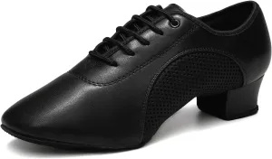 Women Latin Dance Shoes Lace-up Ballroom Modern Salsa Practice Teaching Rhythm Professional Performance Dance Shoes, Model LHD-2801