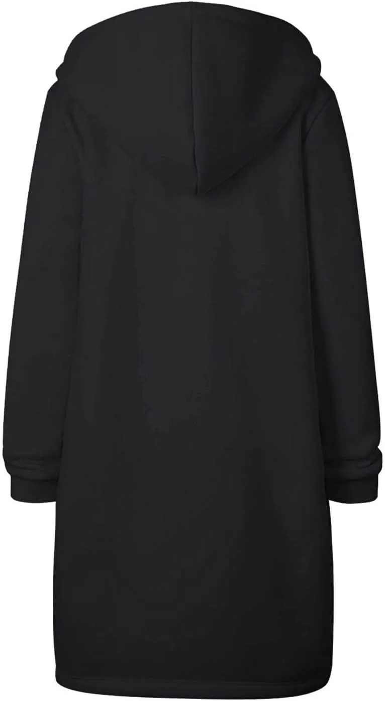 Women Zip Up Hoodie Jackets 2024 Hoood Long Sweatshirts Trendy Comfort Hoodies Cute Teen Girls Y2K Fall Clothes