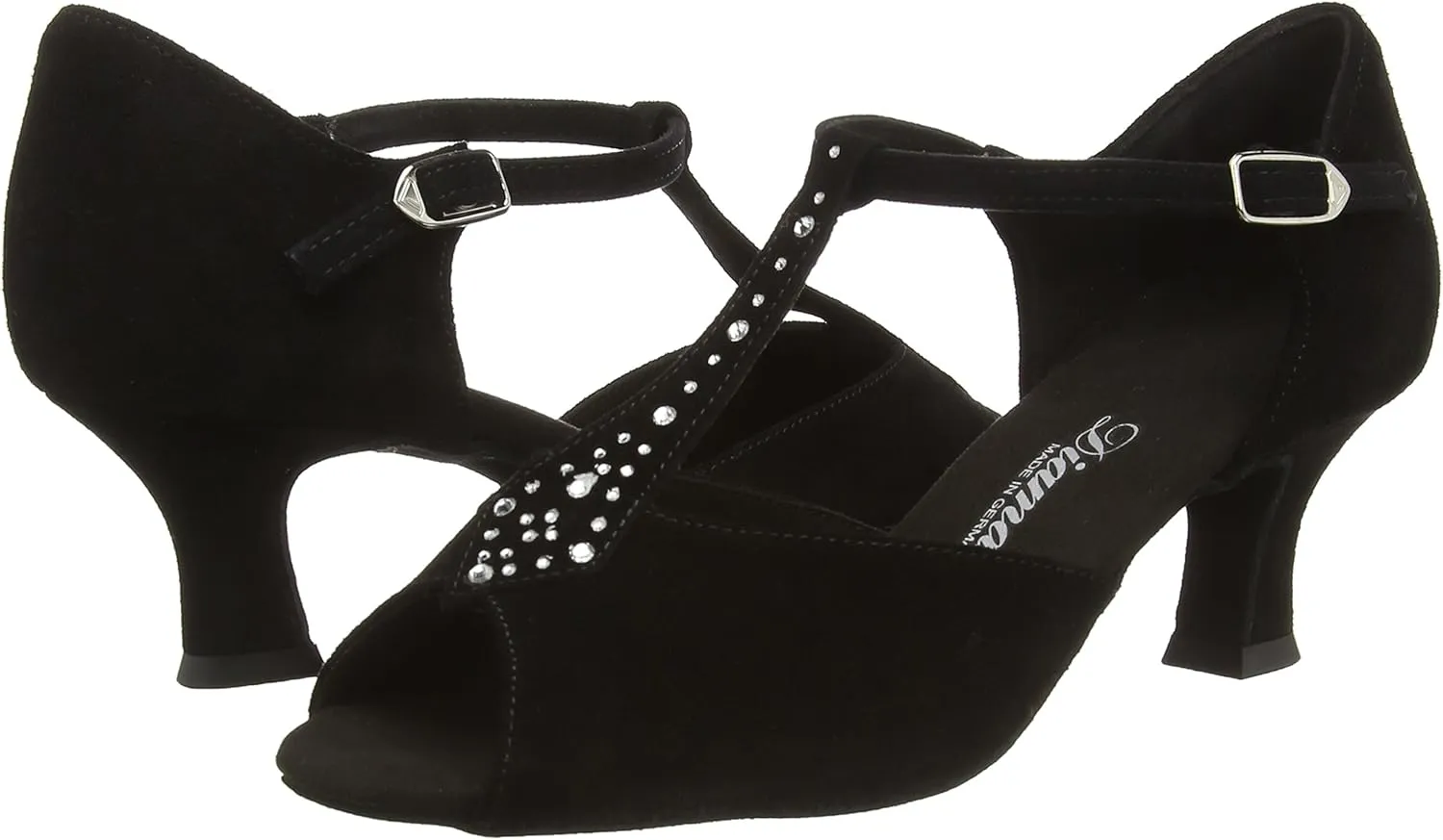 Women's 010-064-101 Damen Tanzschuhe-Standard & Latein Ballroom Dance Shoes