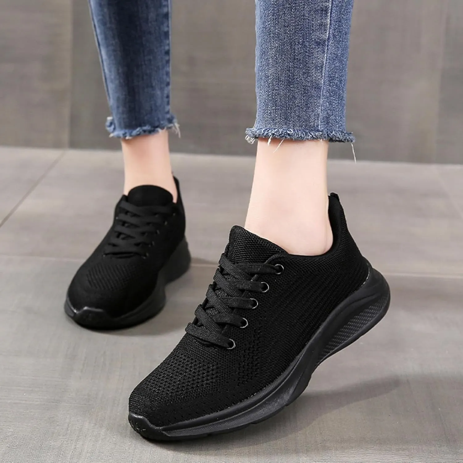 Women's Breathable Running Shoes Lightweight Casual Athletic Walking Shoes Tennis Work Shoes for Women Sneakers