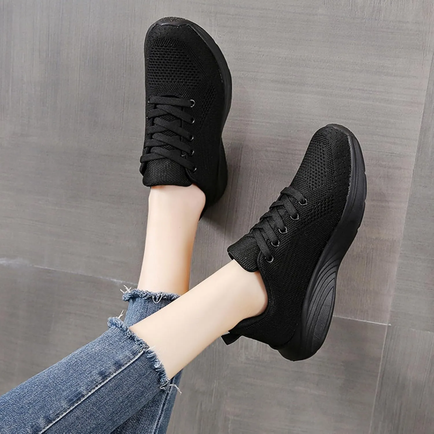 Women's Breathable Running Shoes Lightweight Casual Athletic Walking Shoes Tennis Work Shoes for Women Sneakers