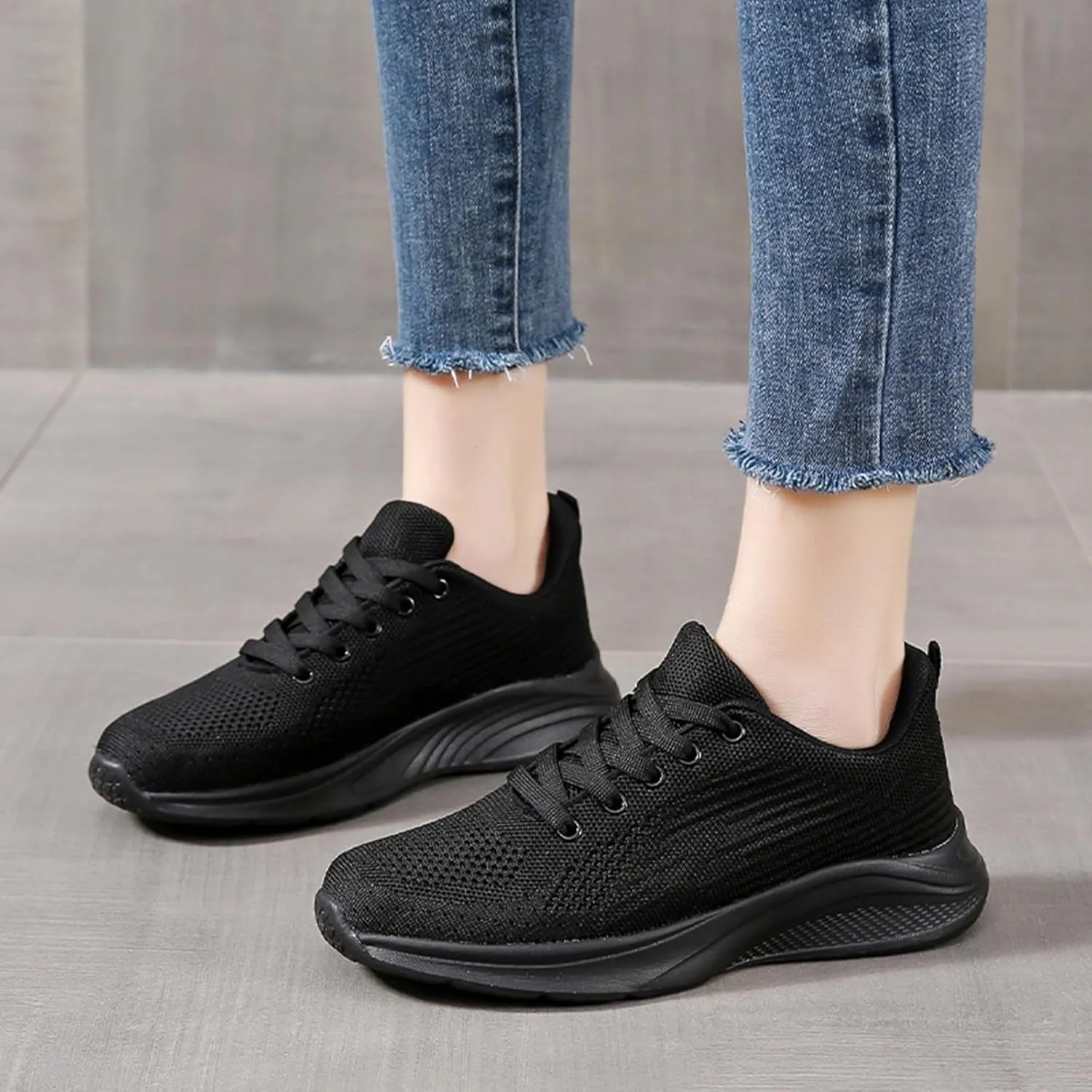 Women's Breathable Running Shoes Lightweight Casual Athletic Walking Shoes Tennis Work Shoes for Women Sneakers