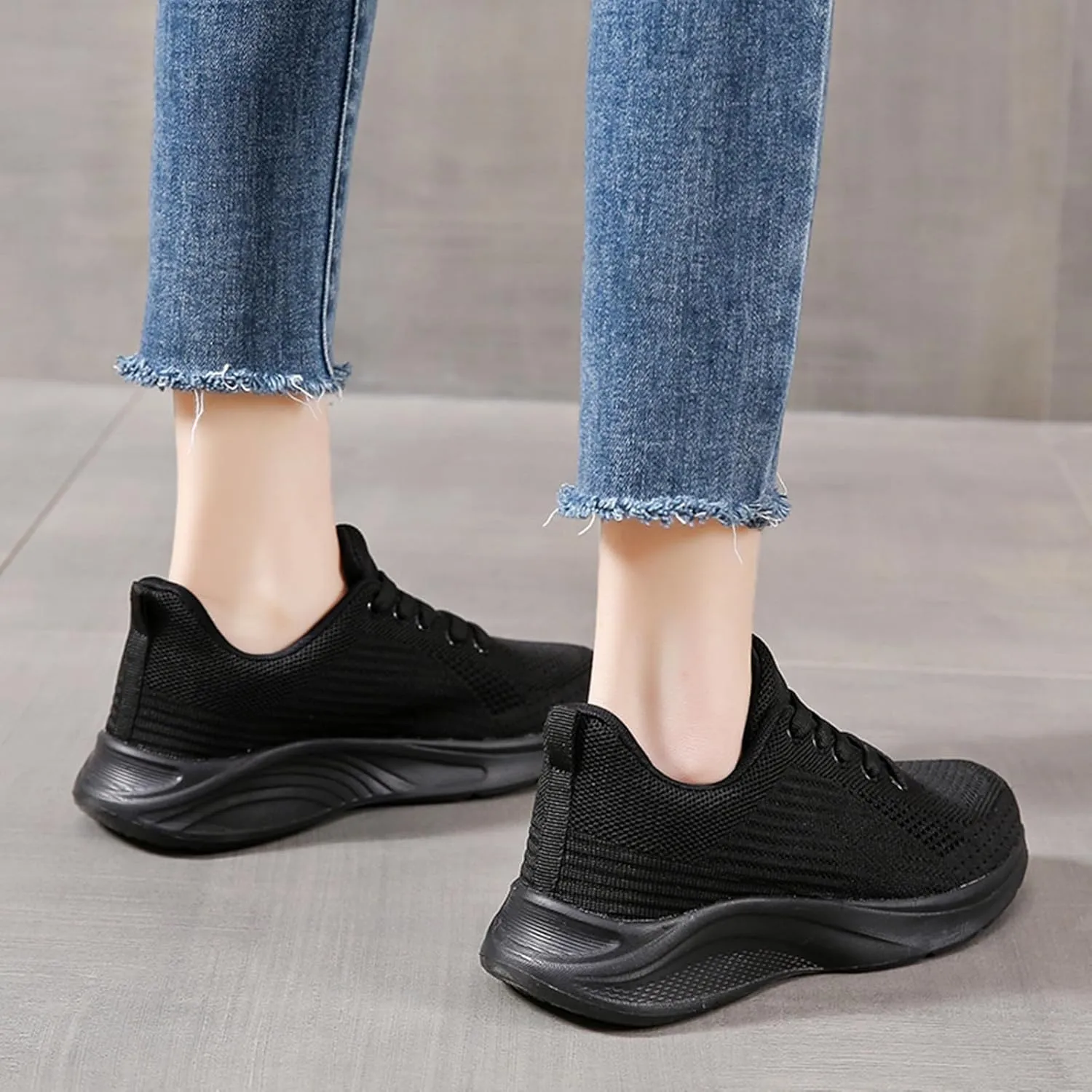 Women's Breathable Running Shoes Lightweight Casual Athletic Walking Shoes Tennis Work Shoes for Women Sneakers