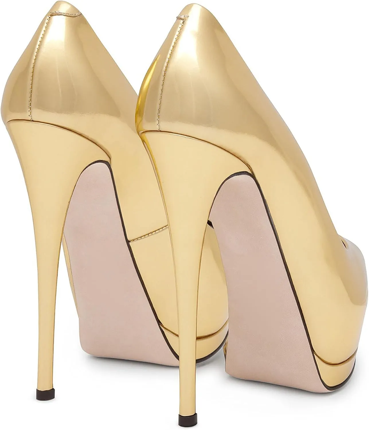 Womens Platform Stilletos Heels Shoes Fish Mouth Open Toe Dress High Heel Sandals Simple Slip On Party Evening Comfortable Pumps Shoes