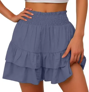 Womens Shorts Drawstring Sweat Shorts Elastic Waist Running Workout Shorts with Pockets Women's Wide Leg Womens
