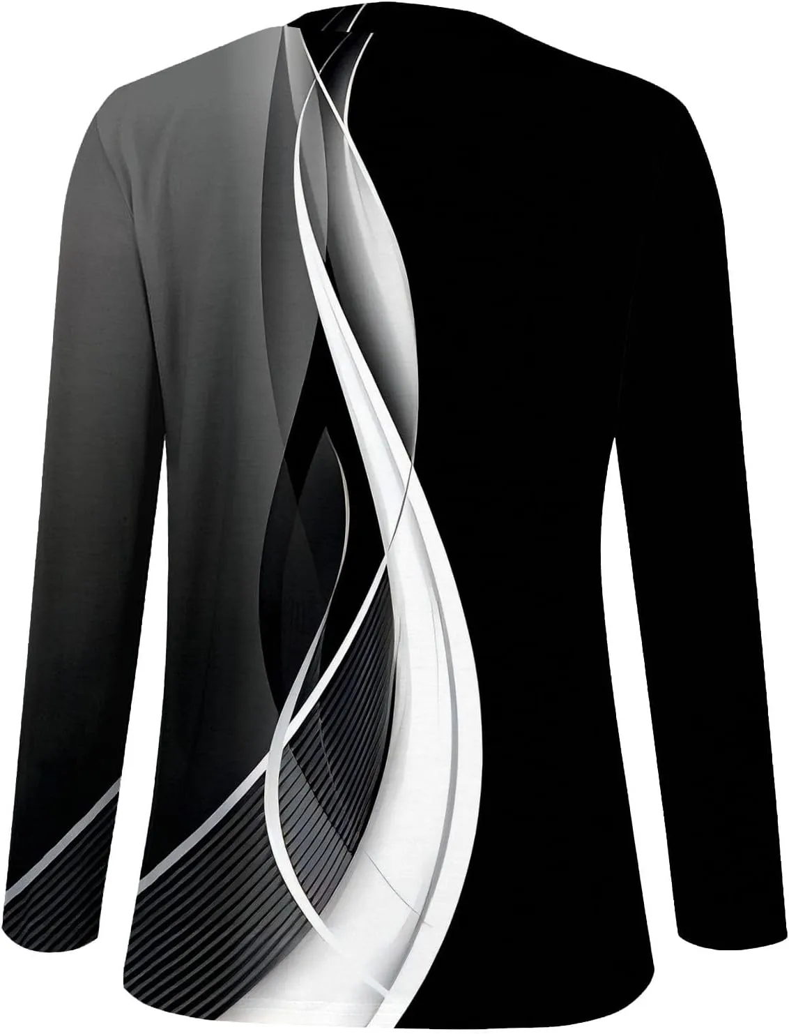 Womens Tops Dressy Casual,Long Sleeve Basic Going Out Graphic Tops Relaxed Fit Cropped 2025 Classic Shirts