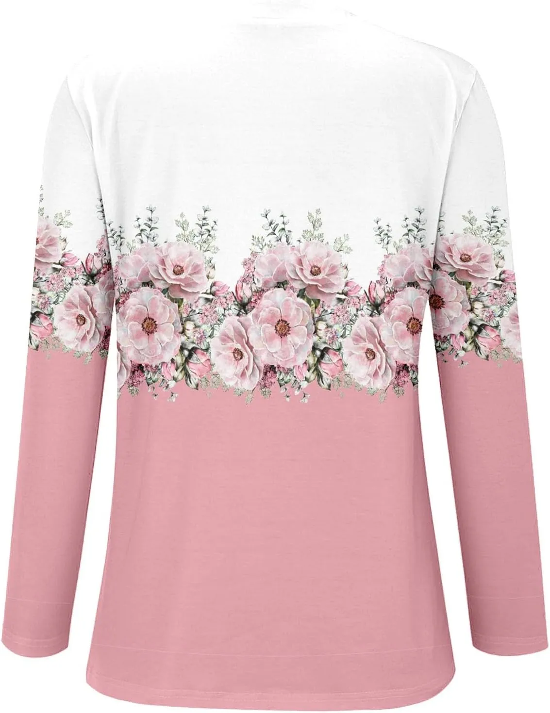 Womens Tops Dressy Casual,Long Sleeve Basic Going Out Graphic Tops Relaxed Fit Cropped 2025 Classic Shirts