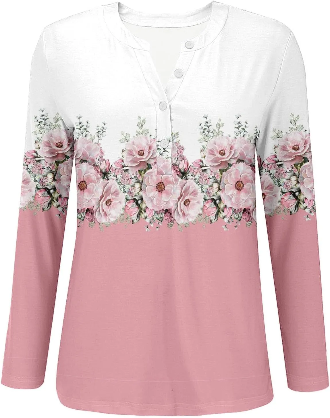 Womens Tops Dressy Casual,Long Sleeve Basic Going Out Graphic Tops Relaxed Fit Cropped 2025 Classic Shirts