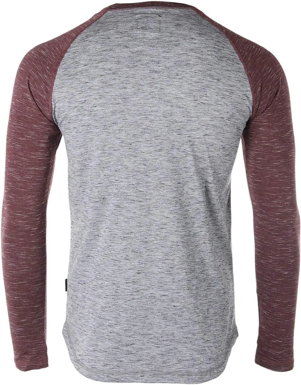 ZIMEGO Men's Long Sleeve T-Shirts Athletic Muscle Slim Fit Basic Tee